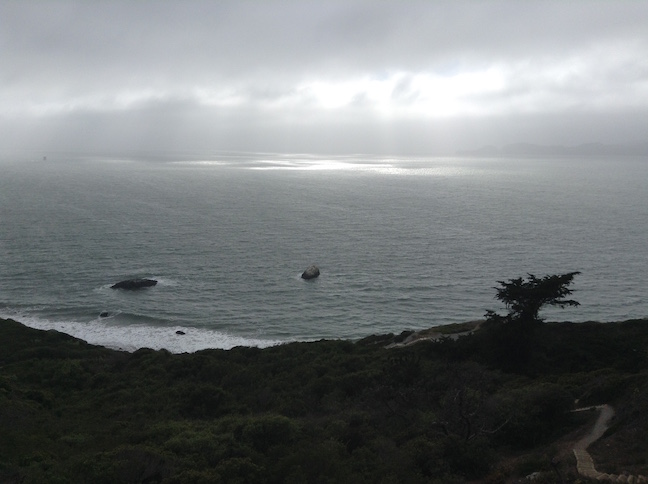 ocean from above