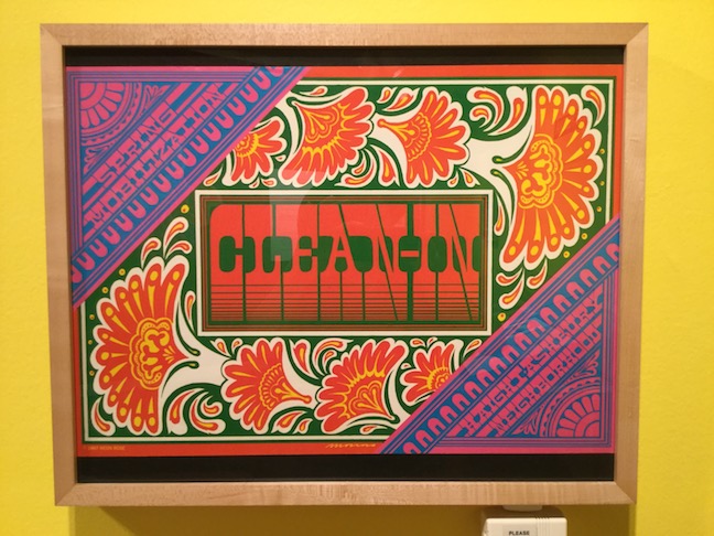 clean-up poster from summer of love exhibit